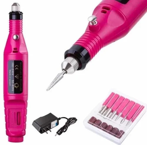 Kit Pulidor De Unas Electrico