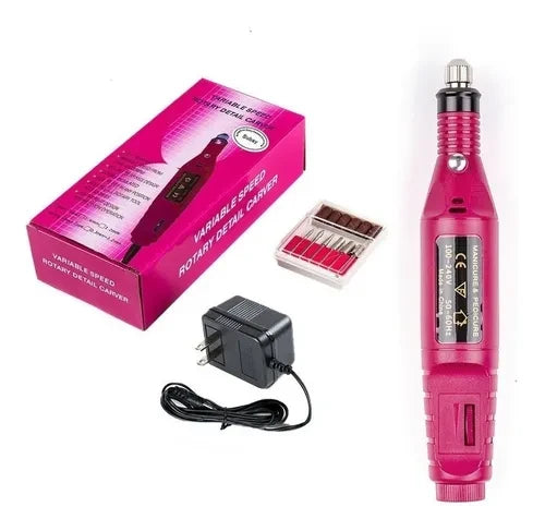 Kit Pulidor De Unas Electrico